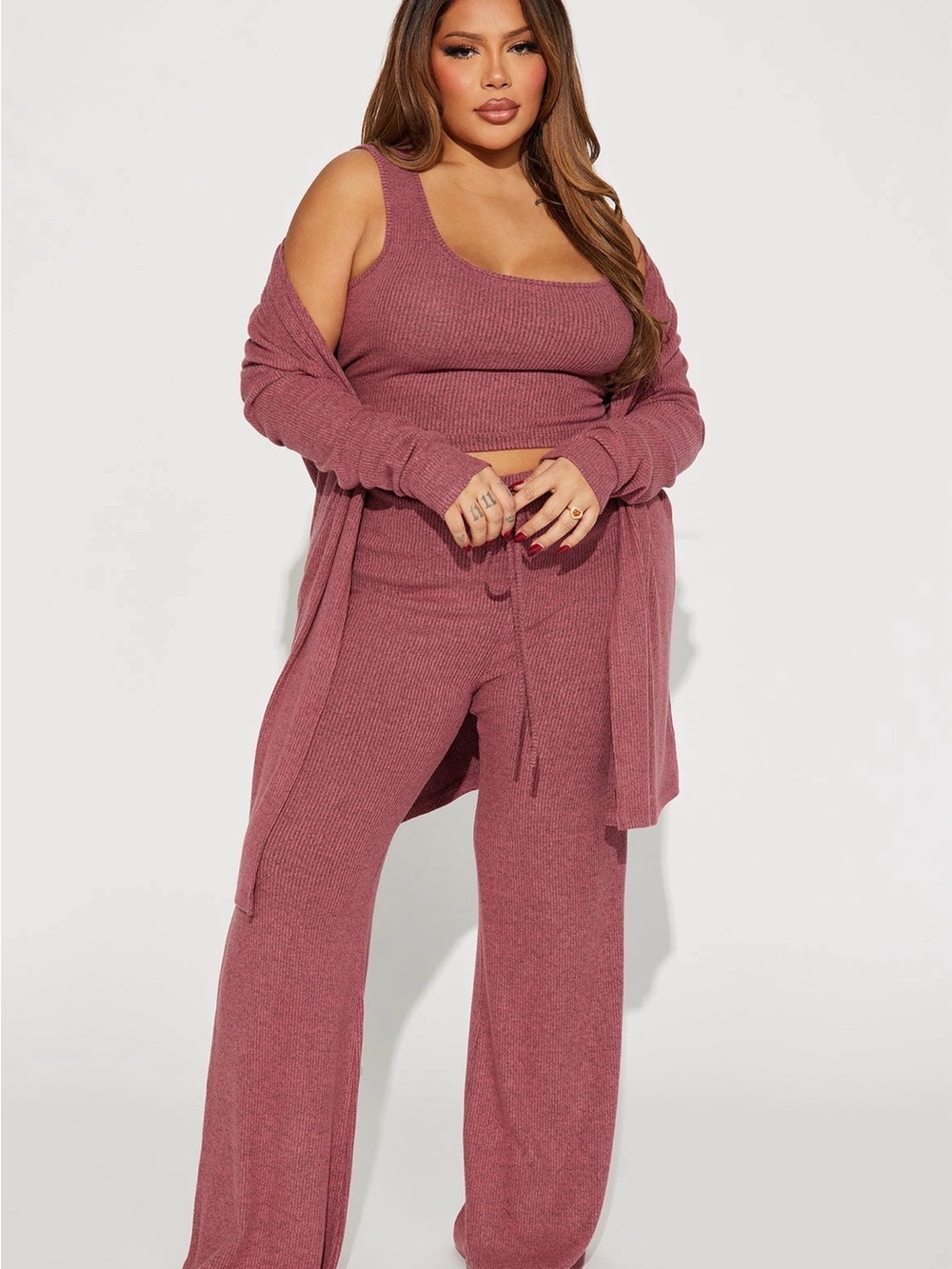 Calm N Cozy 3 Piece Pant Set